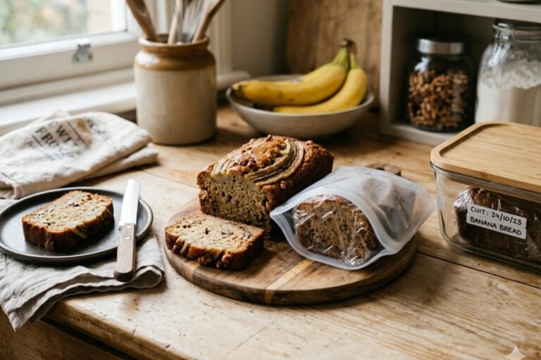 Comment conserver un banana bread