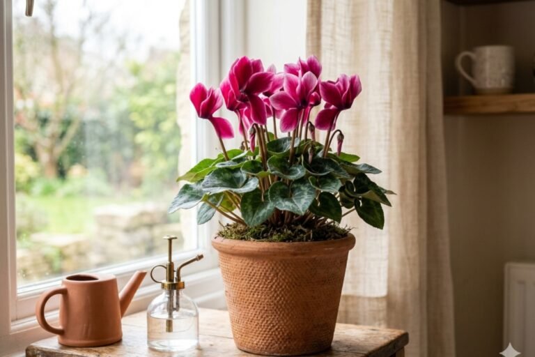 Comment conserver un cyclamen à l'intérieur