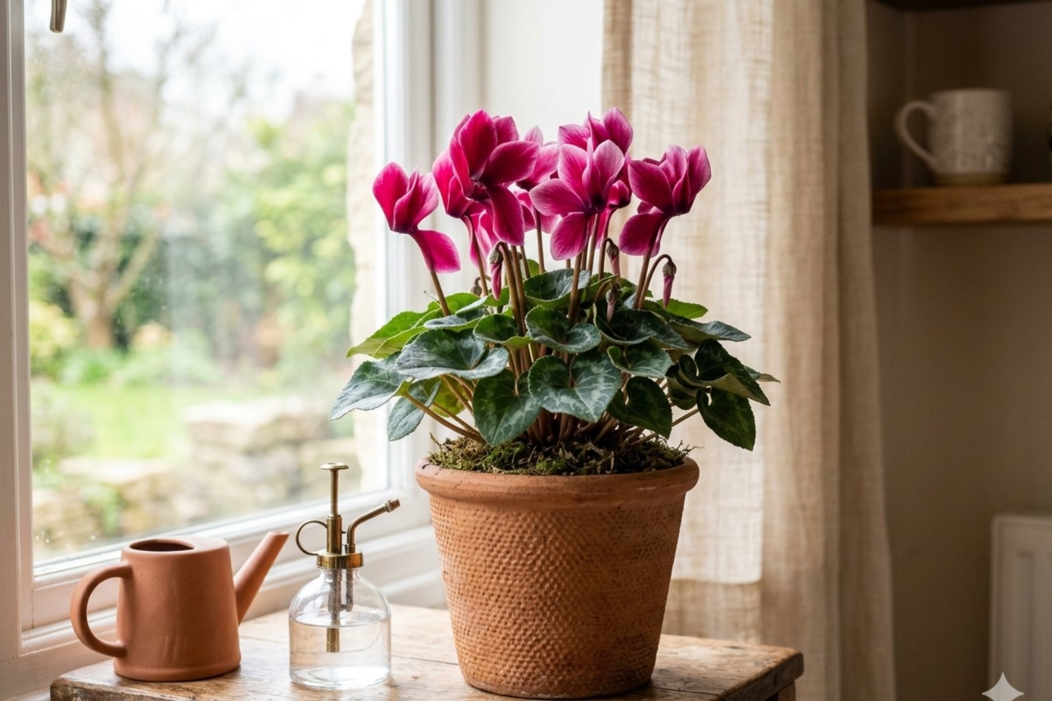 Comment conserver un cyclamen à l'intérieur