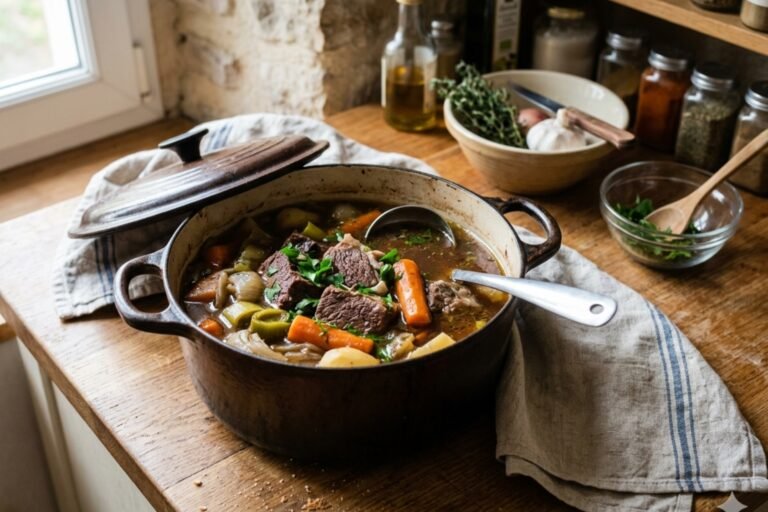 Comment conserver un pot-au-feu fait la veille