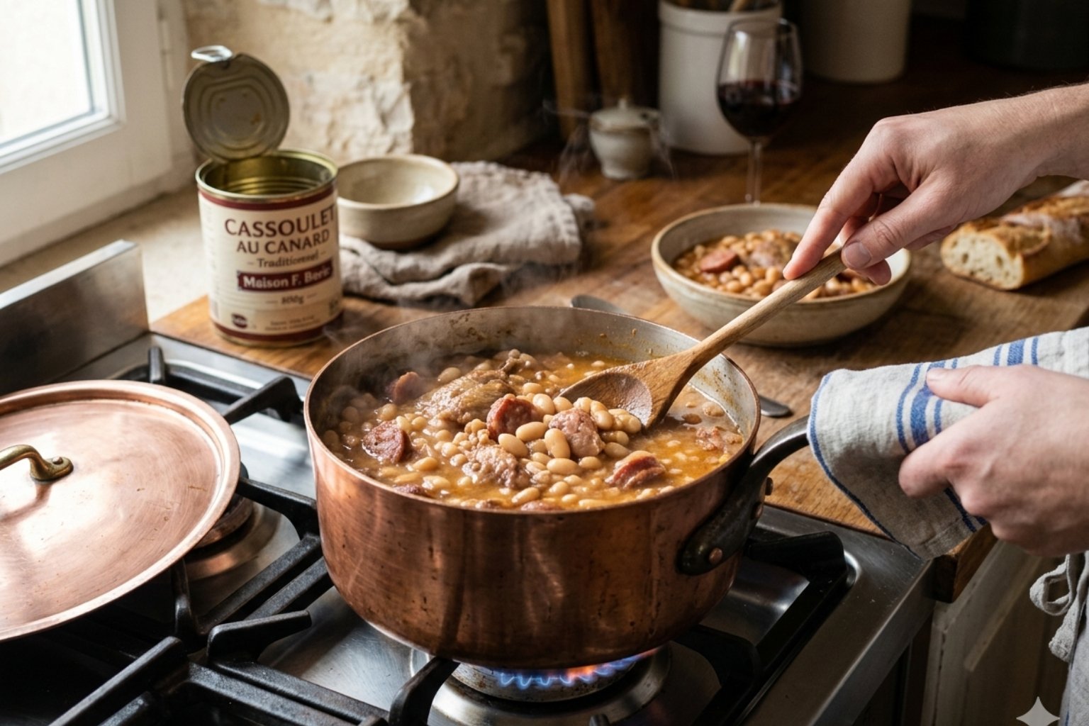 Comment réchauffer un cassoulet en conserve