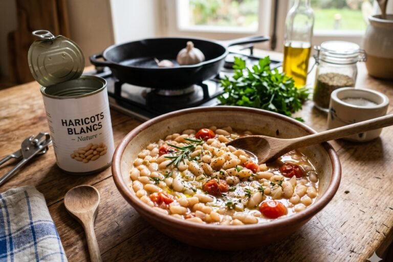 Haricot blanc en conserve comment les cuisiner