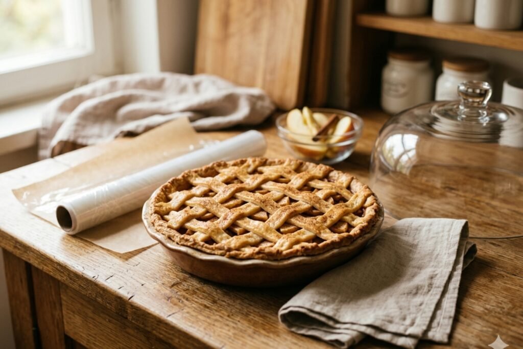 comment conserver une tarte aux pommes