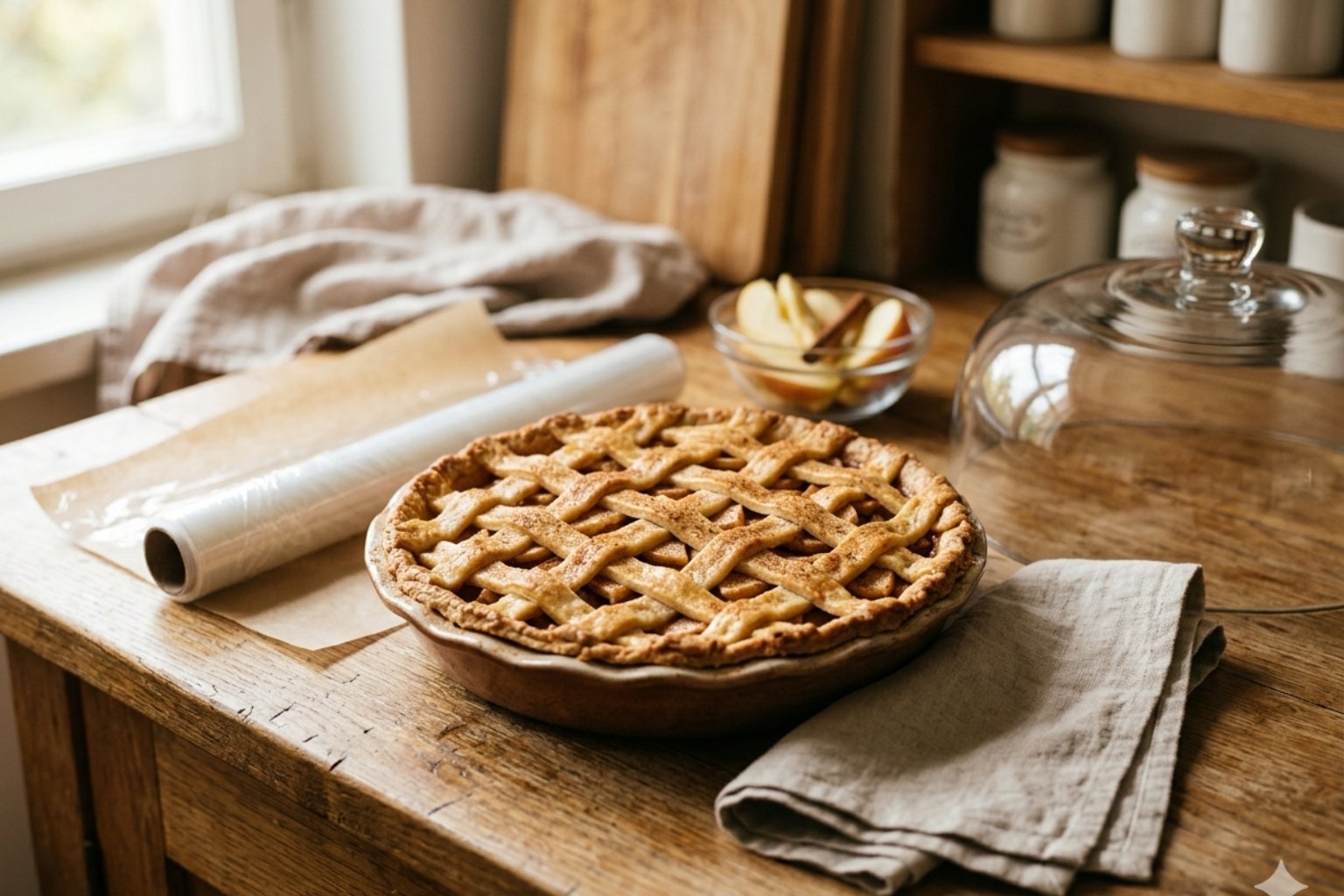 comment conserver une tarte aux pommes
