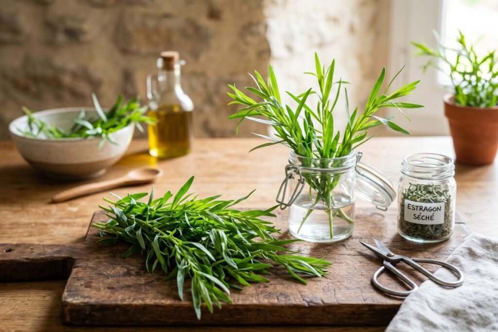 Comment conserver de l'estragon frais