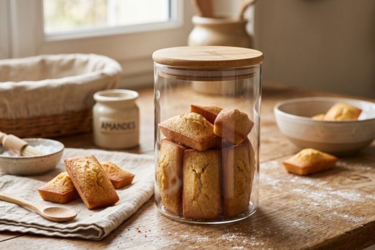 Comment conserver des financiers
