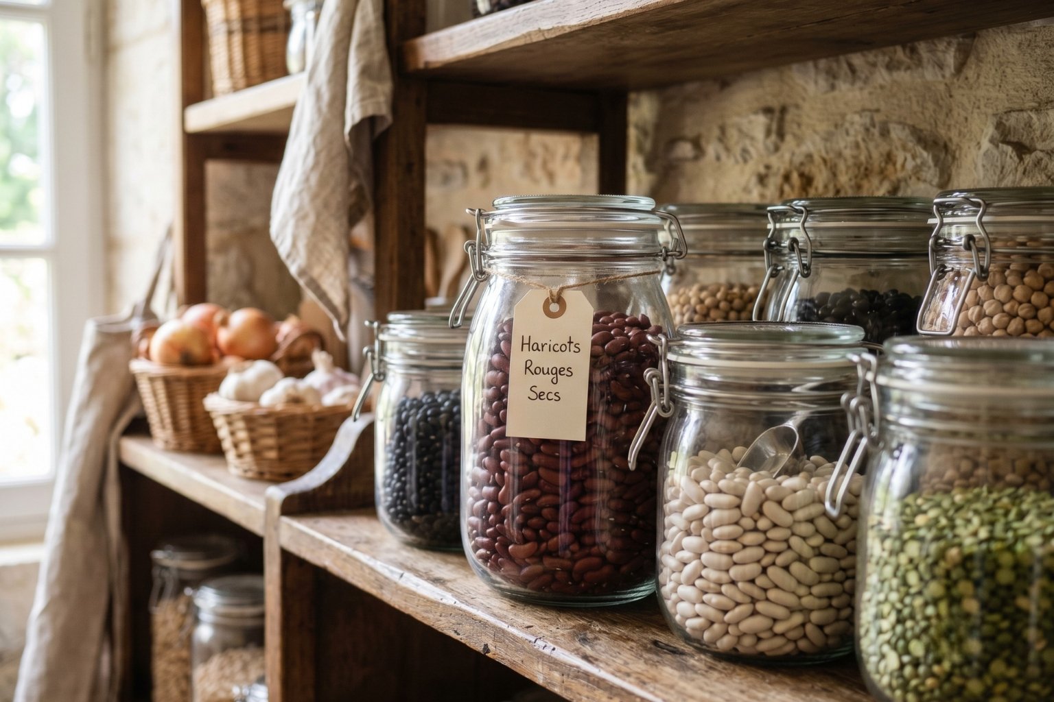 Comment conserver des haricots secs longtemps