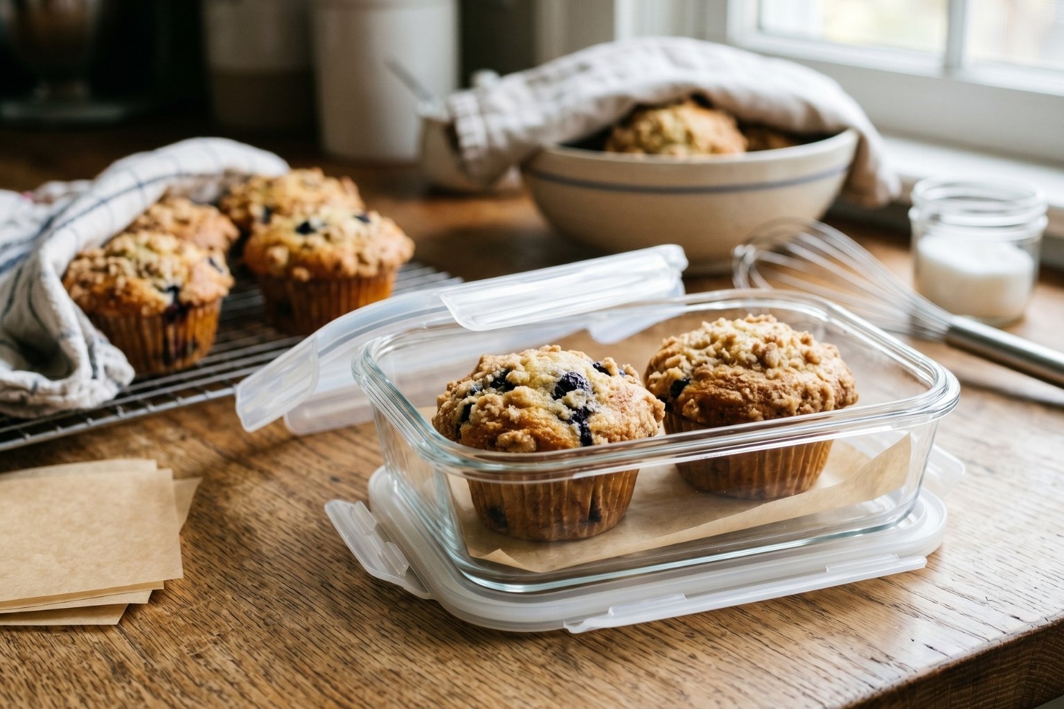 Comment conserver des muffins maison