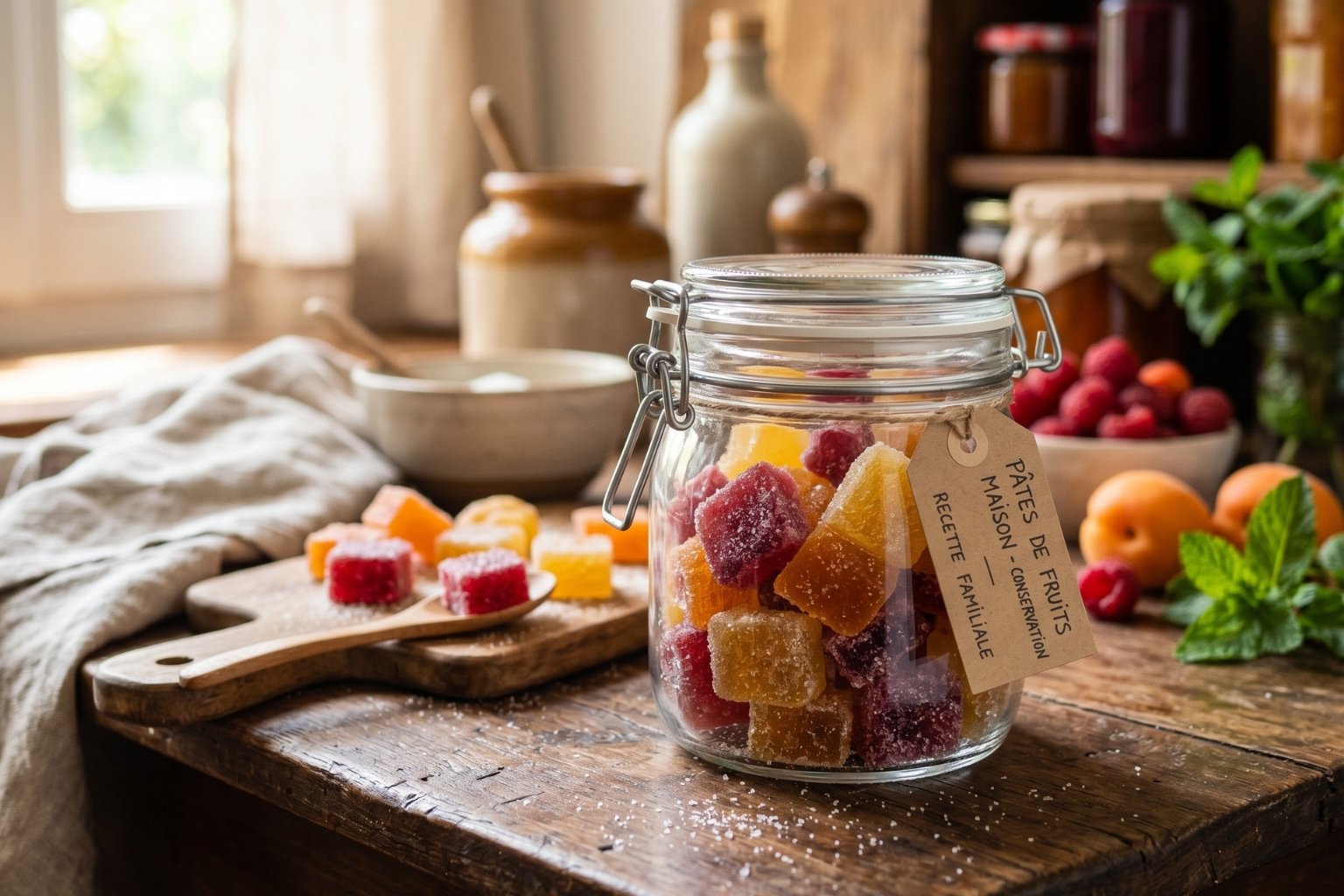 Comment conserver des pâtes de fruits maison