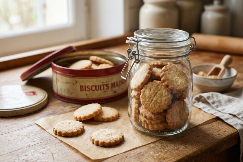 Comment conserver des sablés fait maison