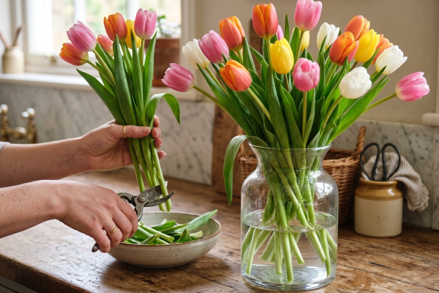 Comment conserver des tulipes