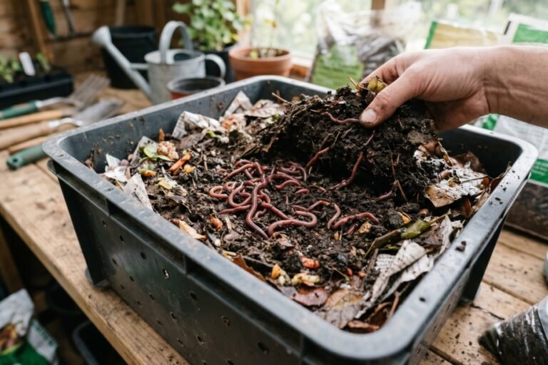 Comment conserver des vers de terreau vivants