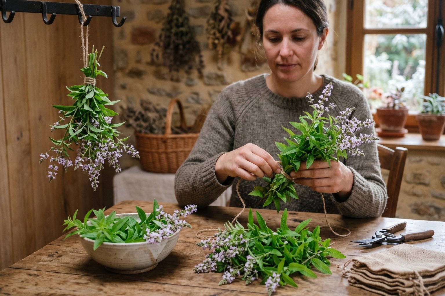 Comment conserver la verveine fleur l'hiver