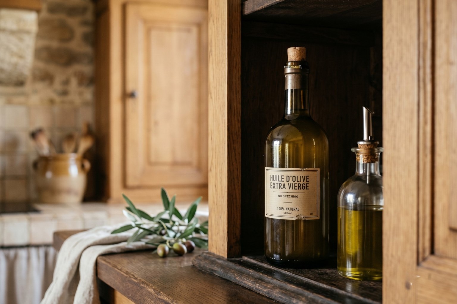 Comment conserver l'huile d'olive