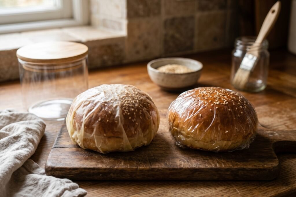 Comment conserver pain burger maison