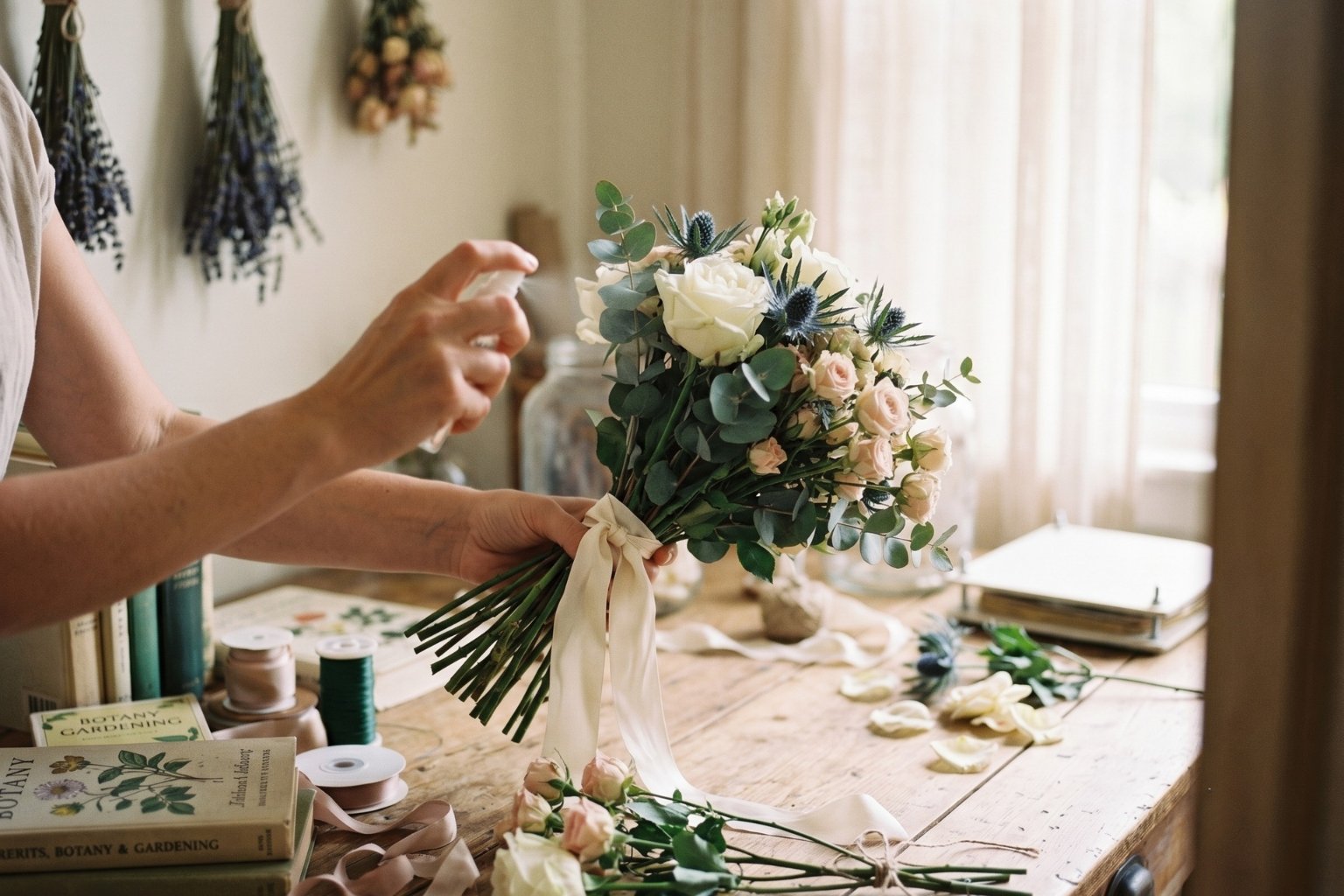 Comment conserver son bouquet de mariée