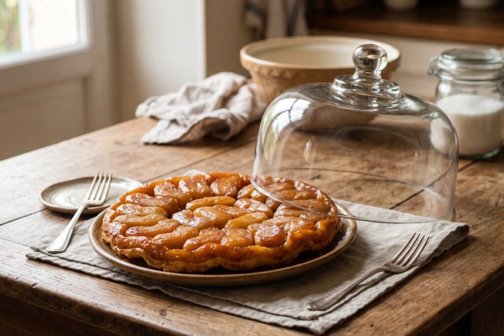 Conserver une tarte tatin pour le lendemain