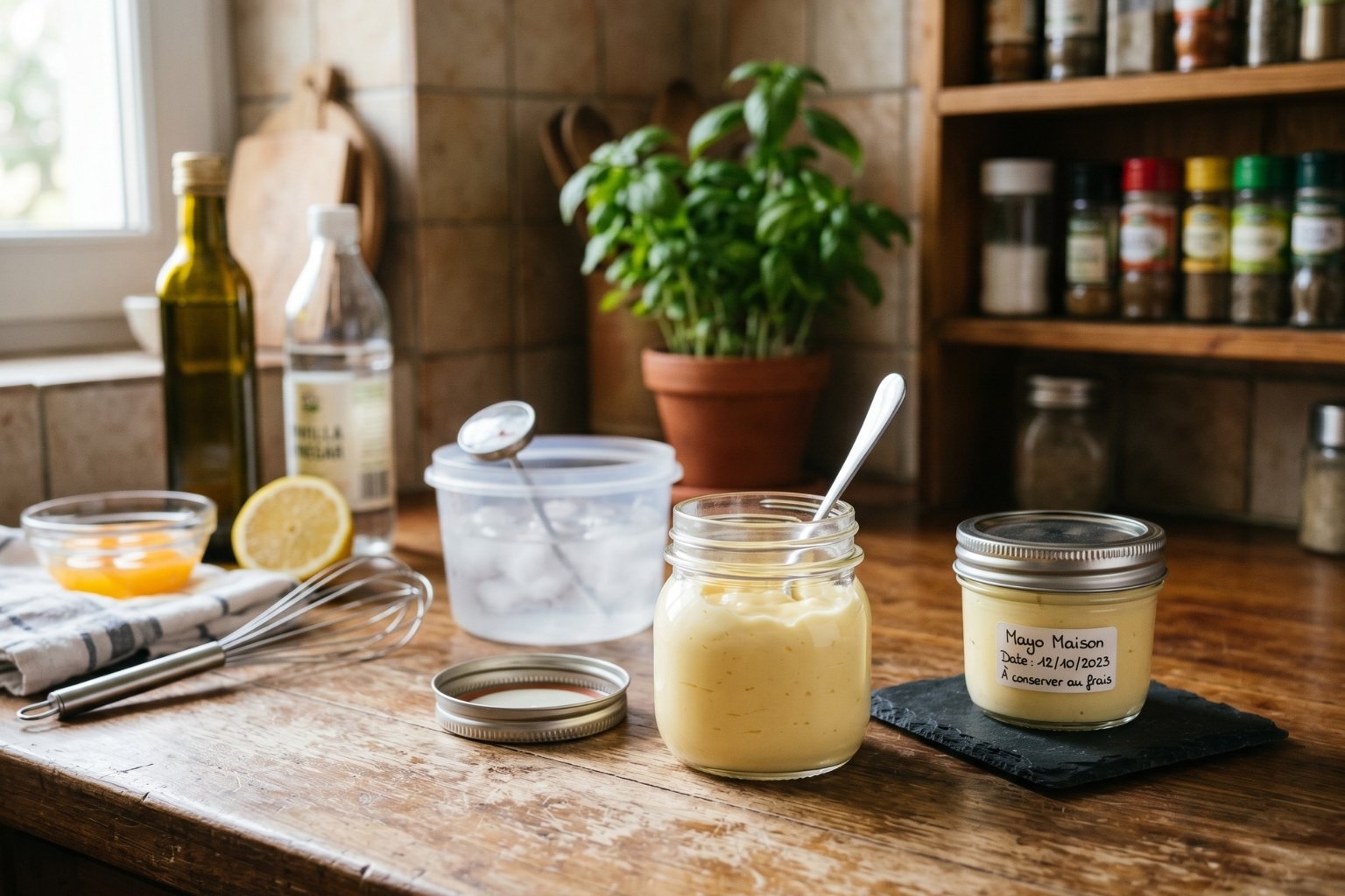 comment conserver la mayonnaise maison plus longtemps